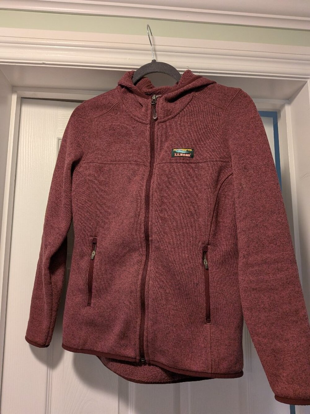 LL Bean jacket sweater